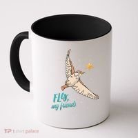 Fly My Friends Bird Star Coffee Mug thumb 0