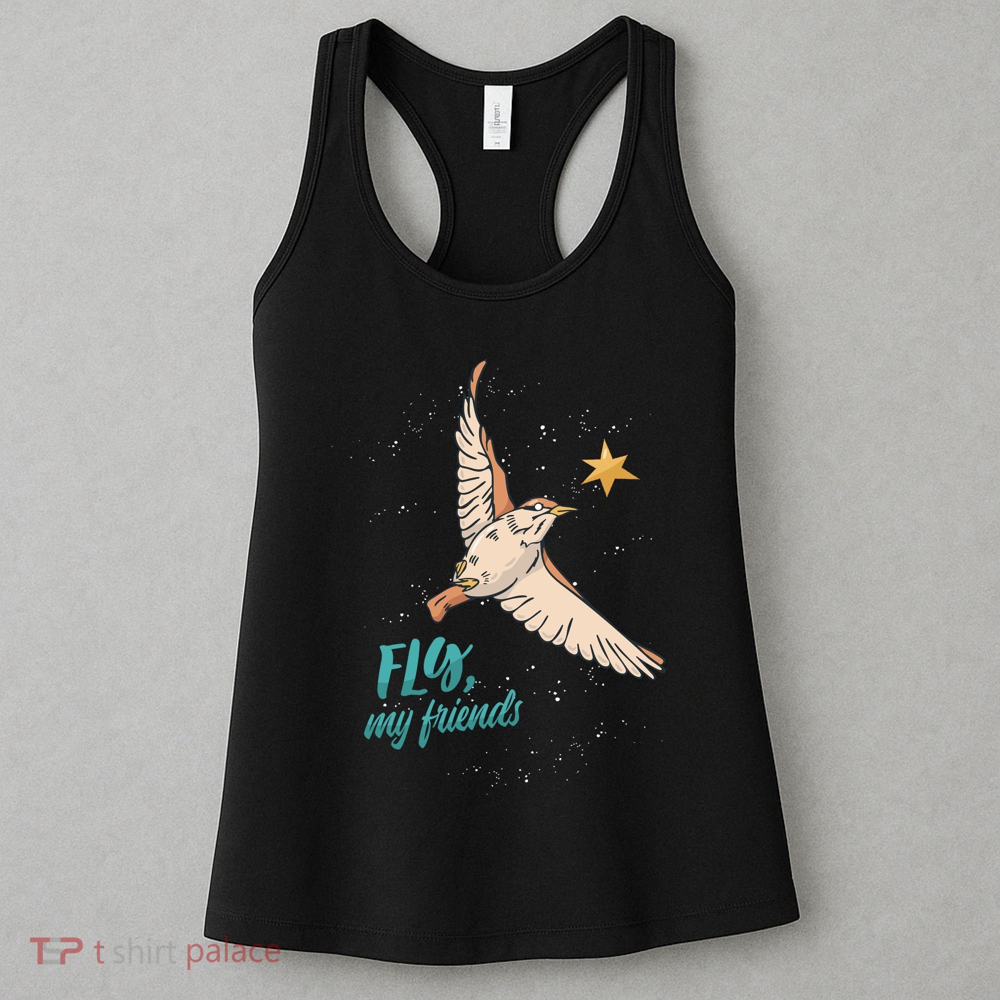 Fly My Friends Bird Star Women's Tank Top