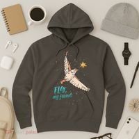 Fly My Friends Bird Star Hoodie thumb 3