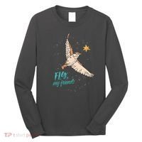Fly My Friends Bird Star Long Sleeve Shirt thumb 0