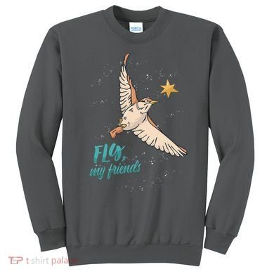 Fly My Friends Bird Star Sweatshirt