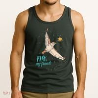 Fly My Friends Bird Star Tank Top thumb 3