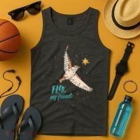 Fly My Friends Bird Star Tank Top thumb 4