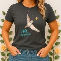 Fly My Friends Bird Star Women's T-Shirt thumb 2