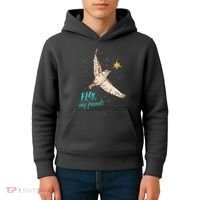 Fly My Friends Bird Star Kids Hoodie thumb 4