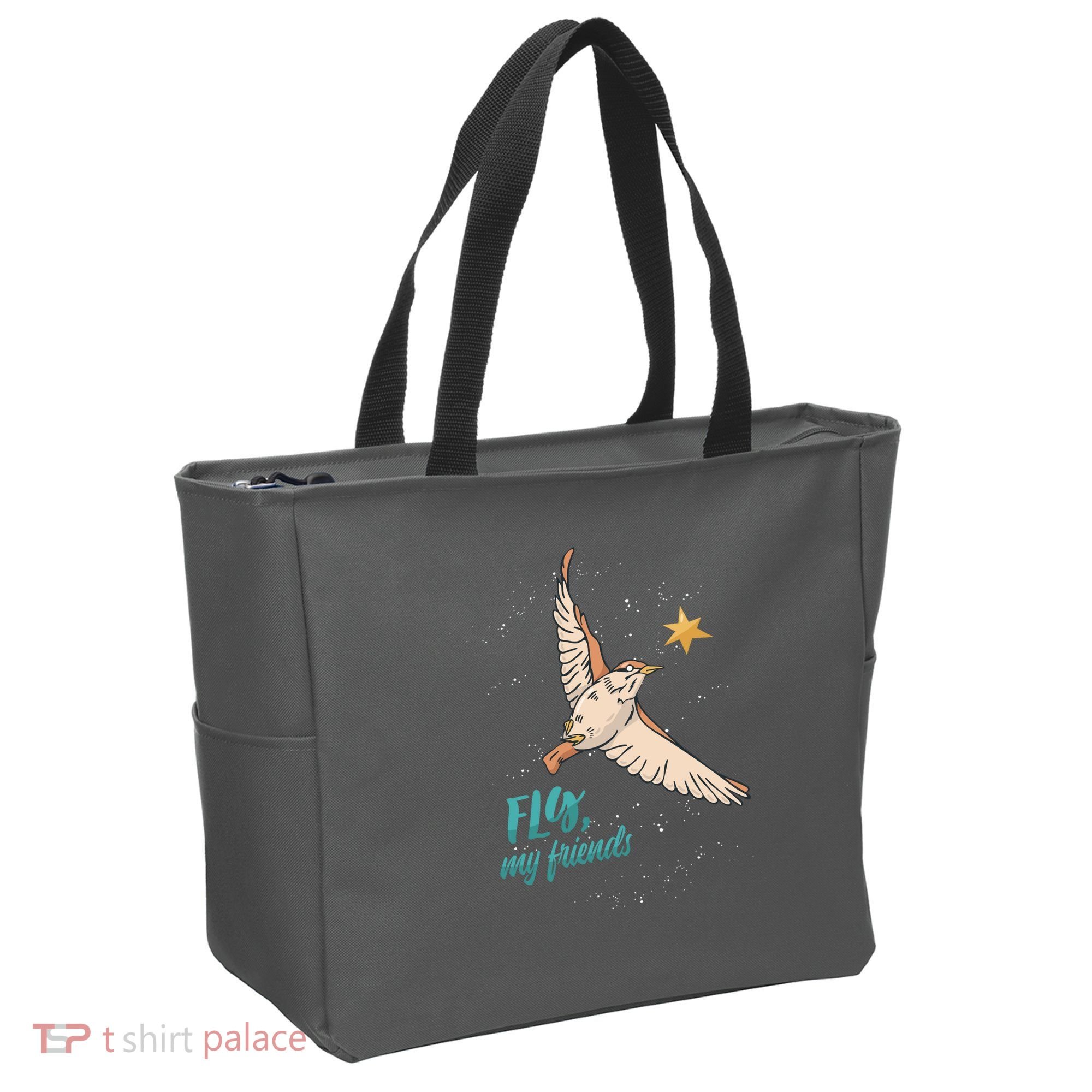 Fly My Friends Bird Star Tote Bag