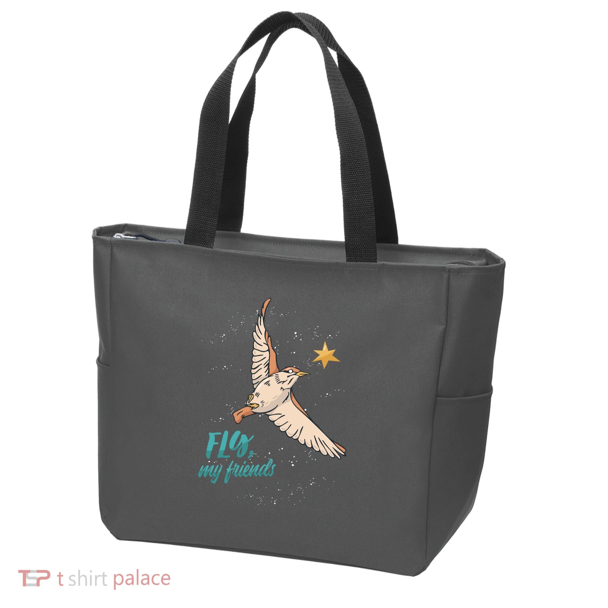 Fly My Friends Bird Star Tote Bag