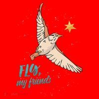 Fly My Friends Bird Star Santa Hat thumb 1