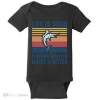 Freshwater Marlin Fish Marlin Fishing Gifts Baby Bodysuit thumb 0