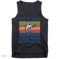 Freshwater Marlin Fish Marlin Fishing Gifts Tank Top thumb 0