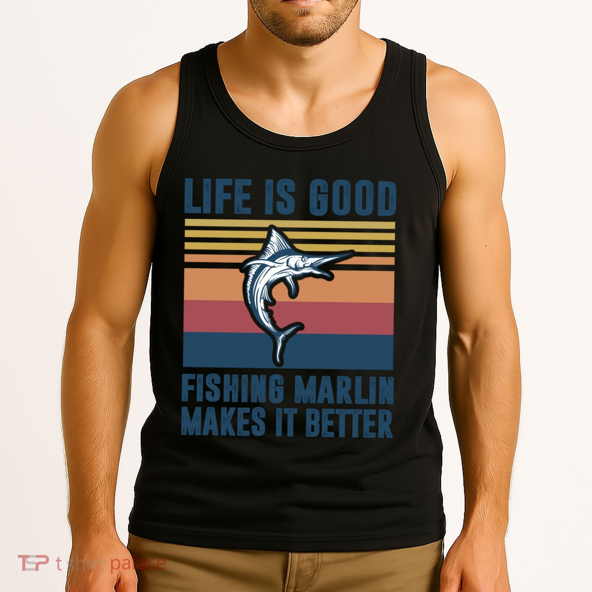 Freshwater Marlin Fish Marlin Fishing Gifts Tank Top