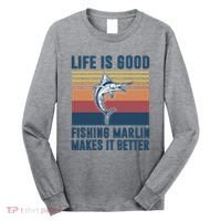 Freshwater Marlin Fish Marlin Fishing Gifts Long Sleeve Shirt thumb 0