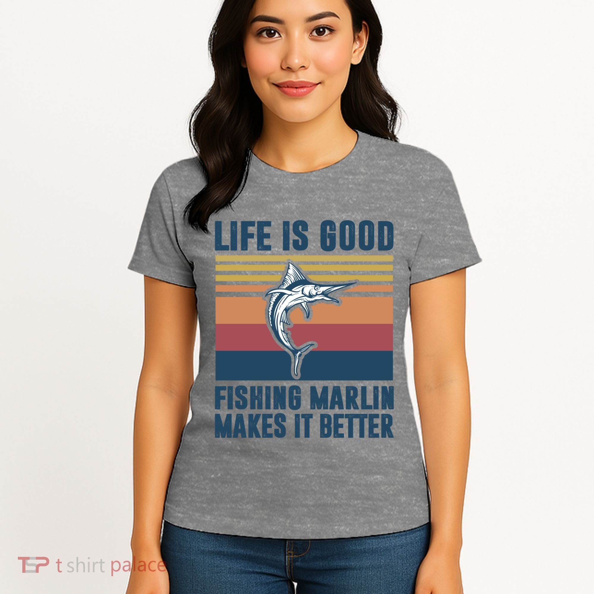 Freshwater Marlin Fish Marlin Fishing Gifts Women's T-Shirt