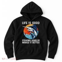 Freshwater Marlin Fish Marlin Fishing Gifts Hoodie thumb 0