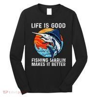 Freshwater Marlin Fish Marlin Fishing Gifts Long Sleeve Shirt thumb 0