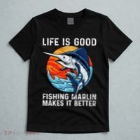 Freshwater Marlin Fish Marlin Fishing Gifts T-Shirt thumb 5