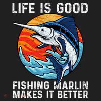 Freshwater Marlin Fish Marlin Fishing Gifts Beanie thumb 2