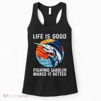 Freshwater Marlin Fish Marlin Fishing Gifts Women's Tank Top thumb 0