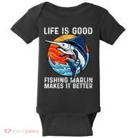 Freshwater Marlin Fish Marlin Fishing Gifts Baby Bodysuit thumb 0
