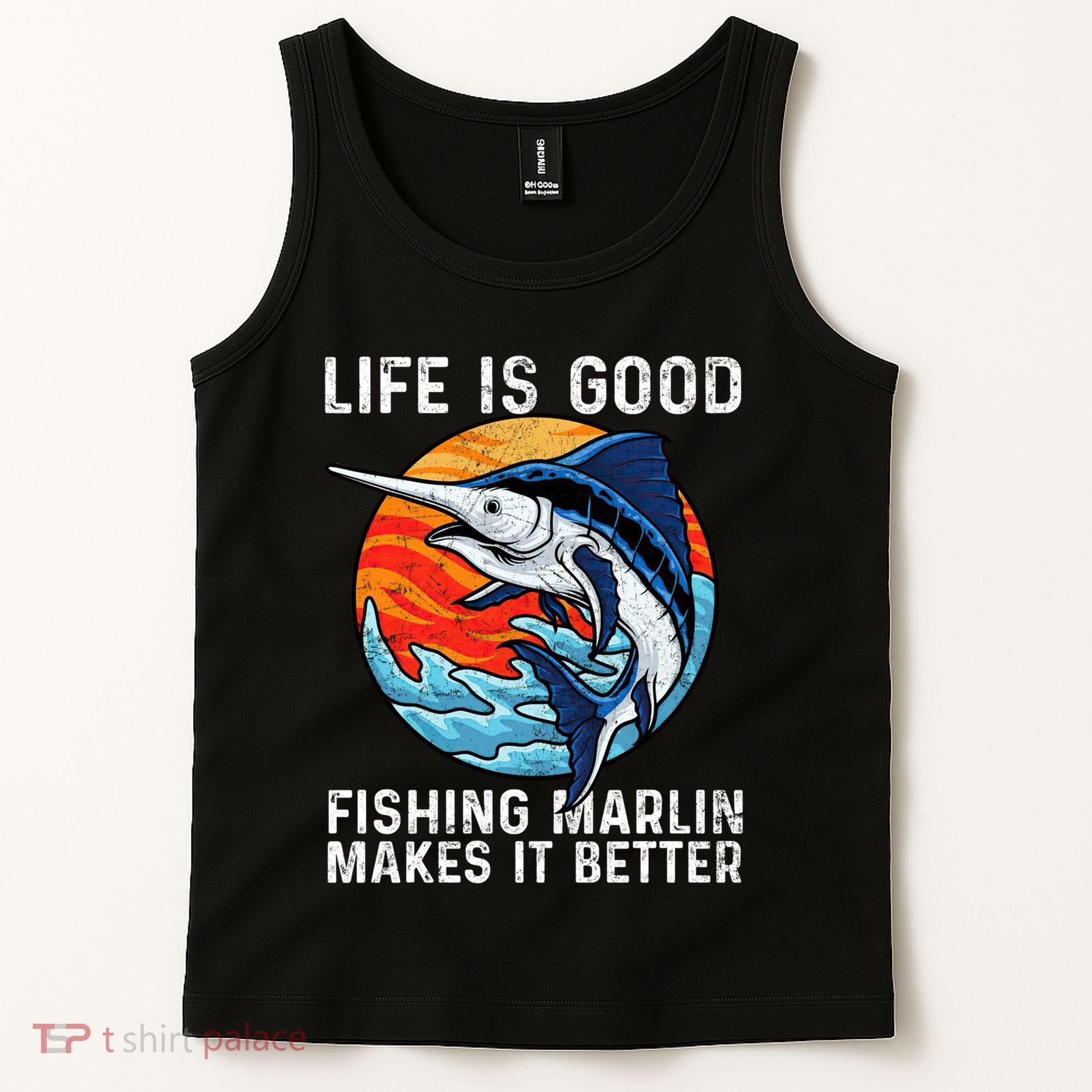 Freshwater Marlin Fish Marlin Fishing Gifts Tank Top