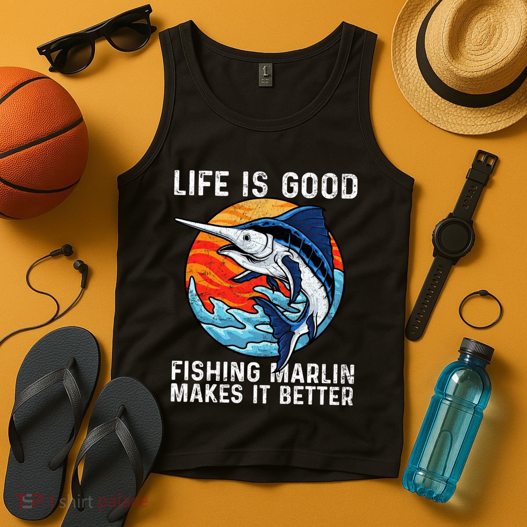 Freshwater Marlin Fish Marlin Fishing Gifts Tank Top