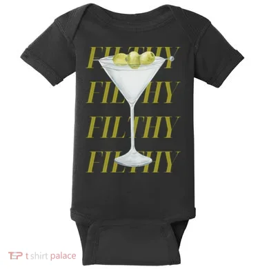 Filthy Martini Baby Bodysuit