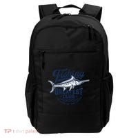 Fishing Marlin Greatest Club Estd 1968 Backpack thumb 0