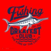 Fishing Marlin Greatest Club Estd 1968 Santa Hat thumb 1