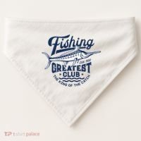 Fishing Marlin Greatest Club Estd 1968 USA-Made Doggie Bandana thumb 0