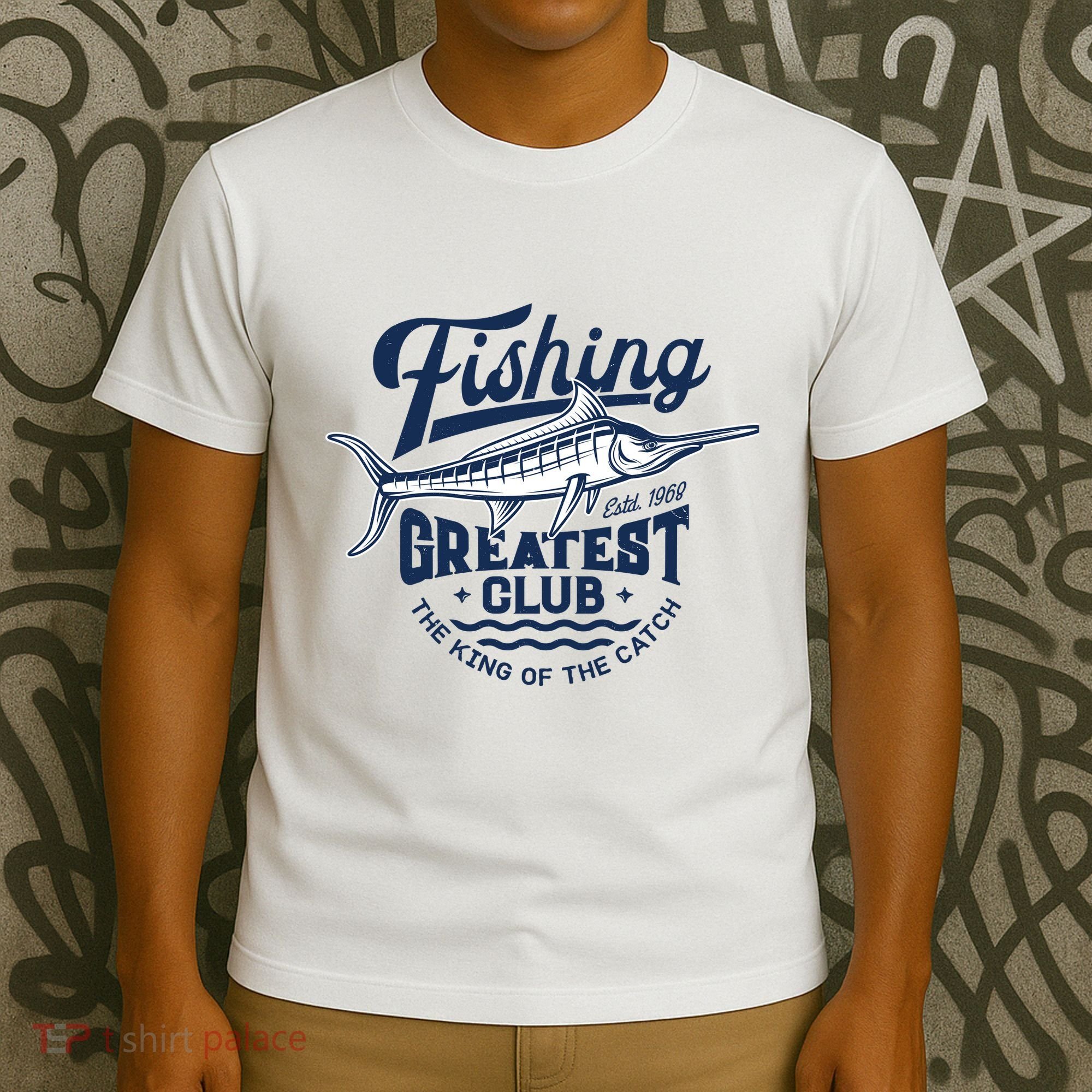 Fishing Marlin Greatest Club Estd 1968 T-Shirt