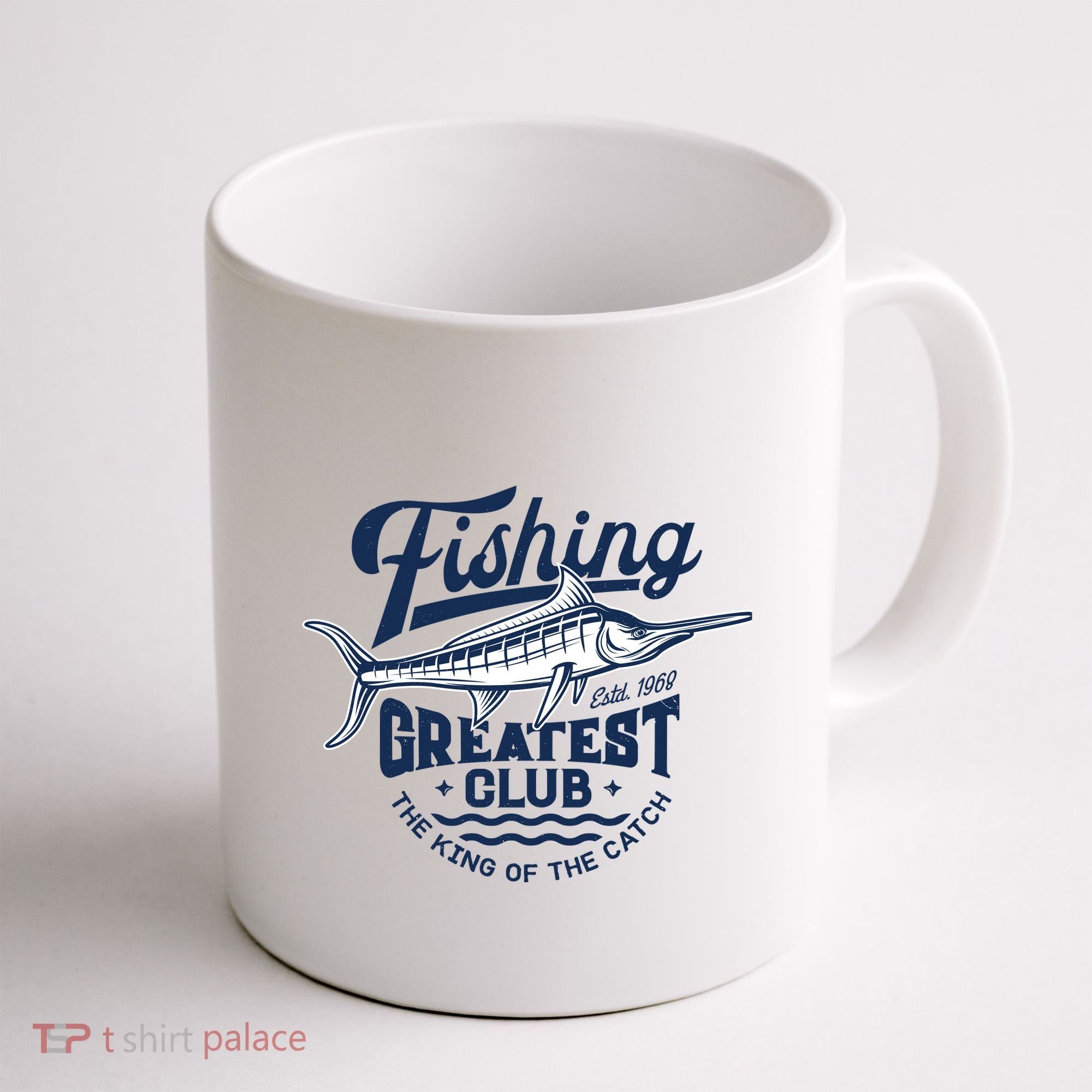 Fishing Marlin Greatest Club Estd 1968 Coffee Mug