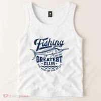 Fishing Marlin Greatest Club Estd 1968 Tank Top thumb 2