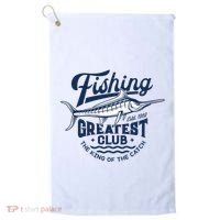 Fishing Marlin Greatest Club Estd 1968 Golf Towel thumb 0