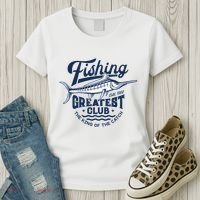 Fishing Marlin Greatest Club Estd 1968 Women's T-Shirt thumb 3