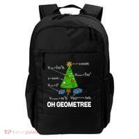 Funny Math Geometry Christmas Tree Pun Teacher Cute Gift Backpack thumb 0