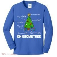 Funny Math Geometry Christmas Tree Pun Teacher Cute Gift Kids Long Sleeve Shirt thumb 0