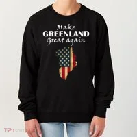 Funny Make Greenland Great Again Women's Sweatshirt thumb 0