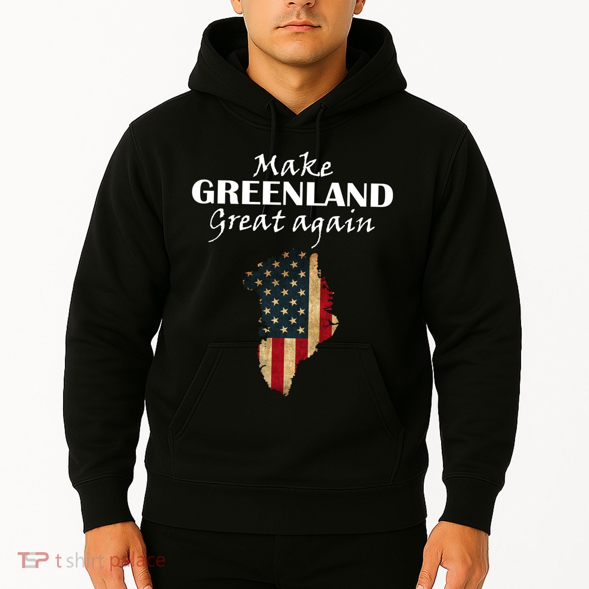 Funny Make Greenland Great Again Hoodie