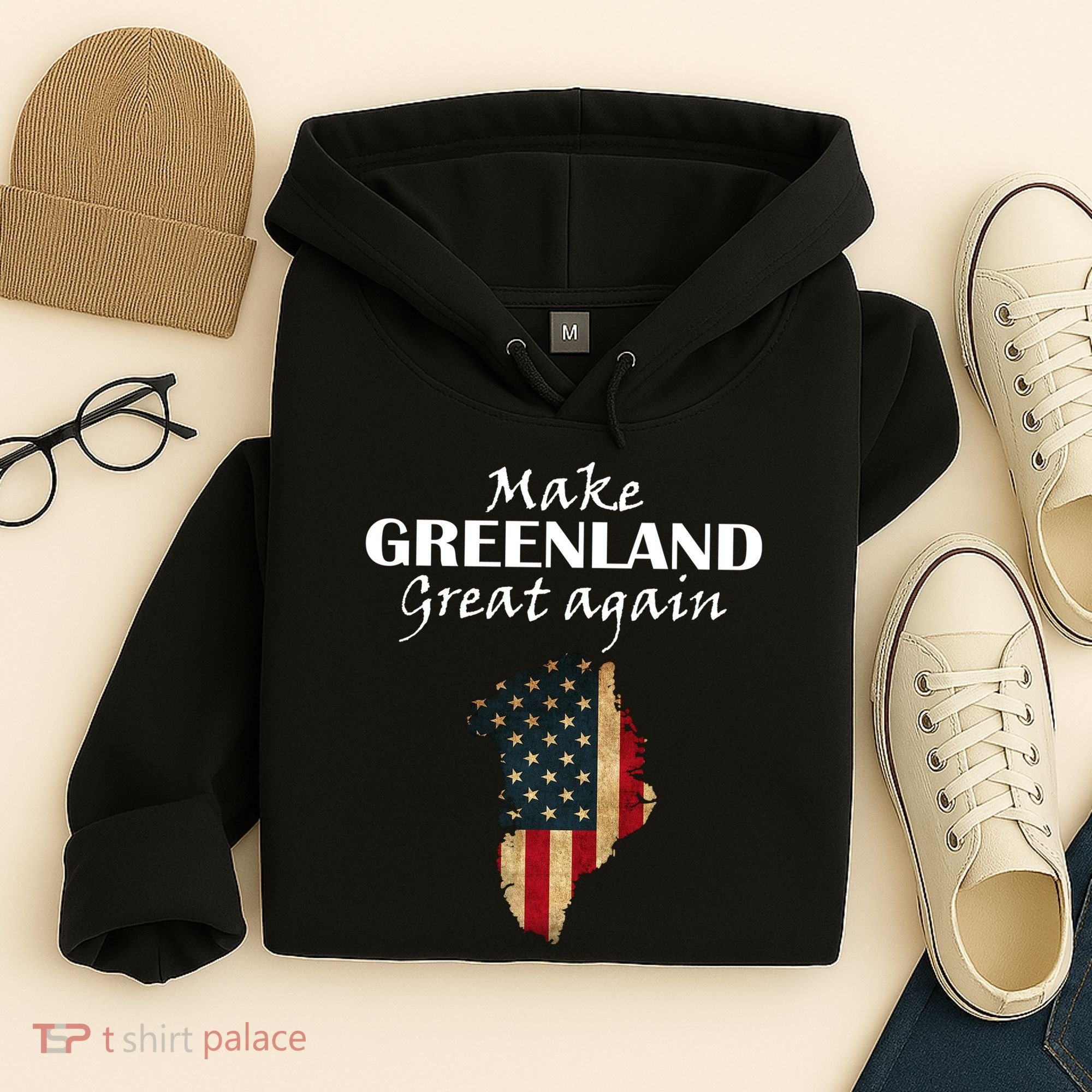 Funny Make Greenland Great Again Hoodie