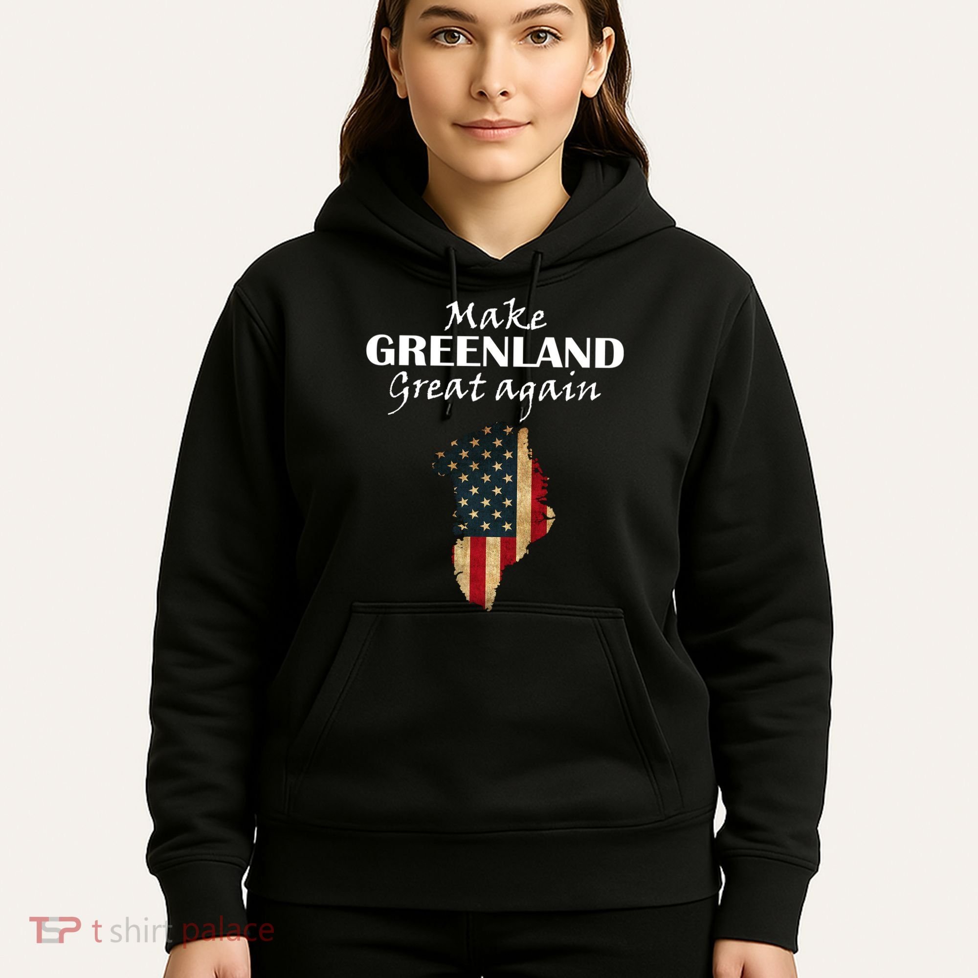 Funny Make Greenland Great Again Hoodie