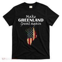 Funny Make Greenland Great Again T-Shirt thumb 0