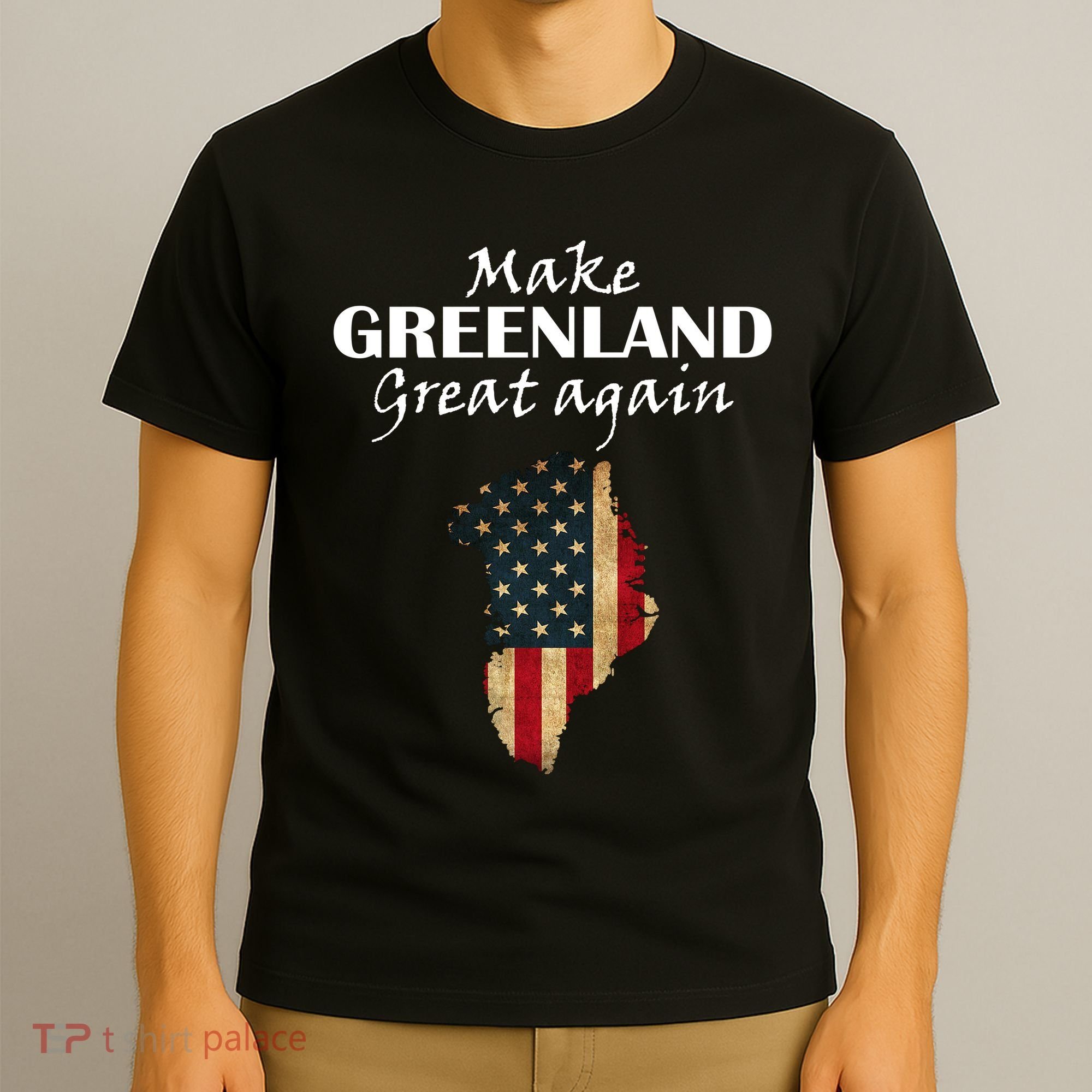Funny Make Greenland Great Again T-Shirt