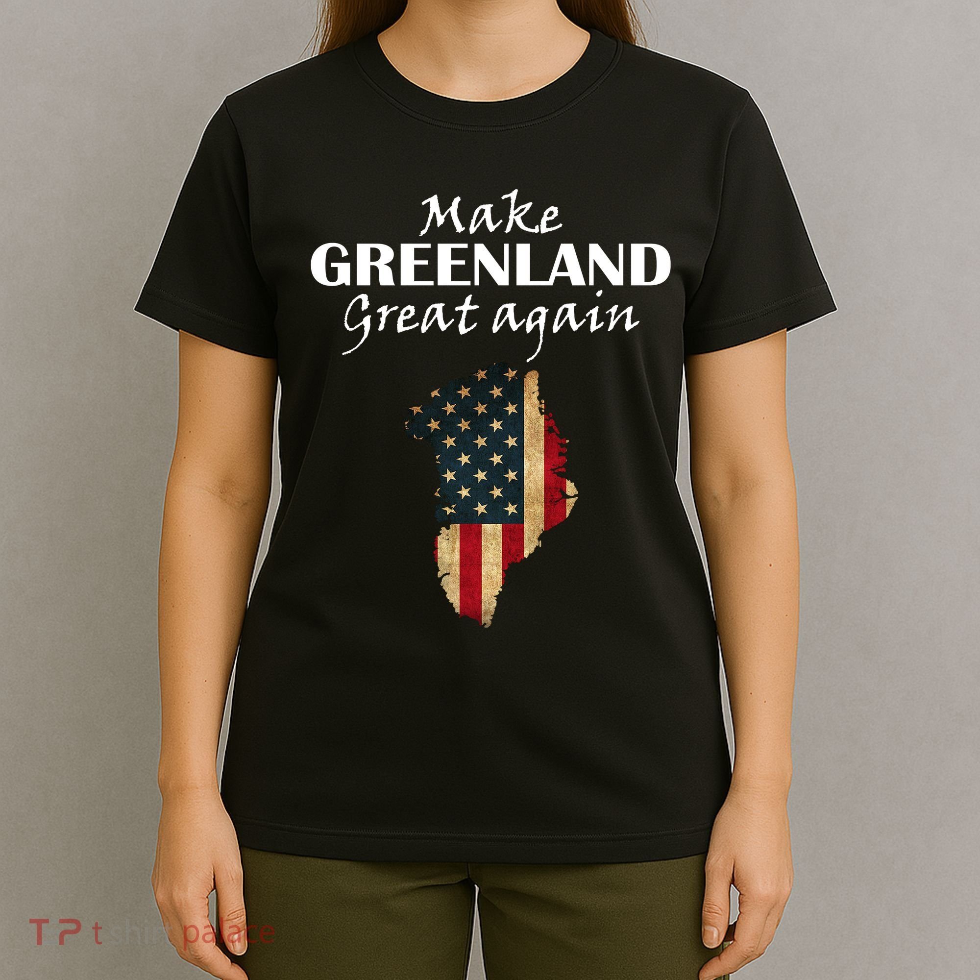 Funny Make Greenland Great Again T-Shirt
