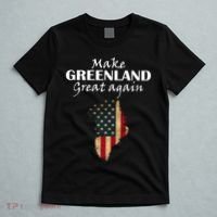 Funny Make Greenland Great Again T-Shirt thumb 5