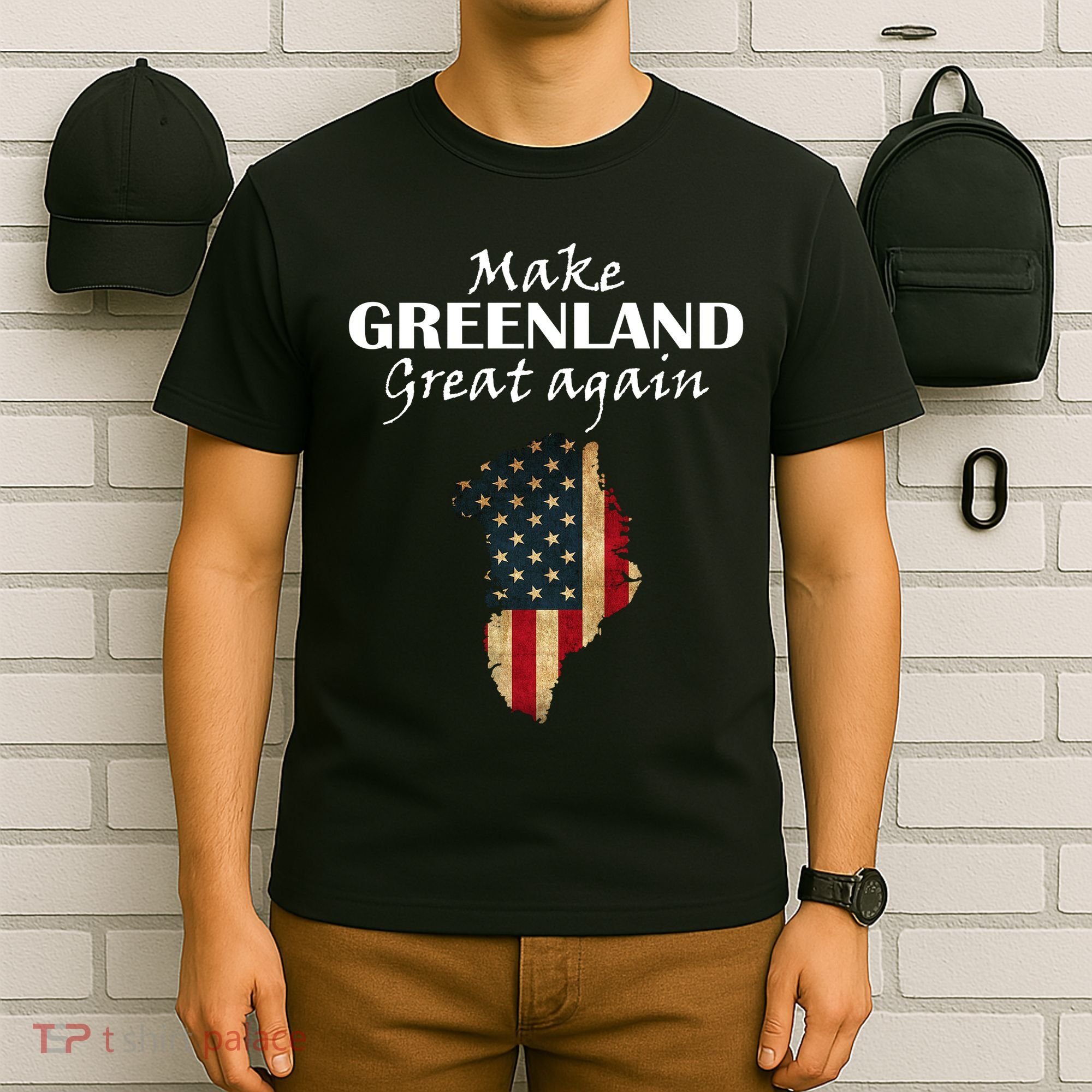 Funny Make Greenland Great Again T-Shirt