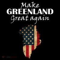 Funny Make Greenland Great Again Bucket Hat thumb 4