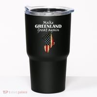 Funny Make Greenland Great Again Tumbler thumb 0