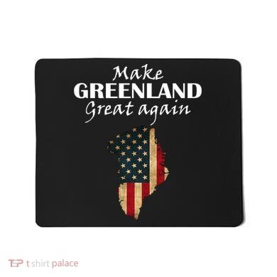 Funny Make Greenland Great Again Mousepad
