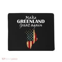 Funny Make Greenland Great Again Mousepad thumb 0