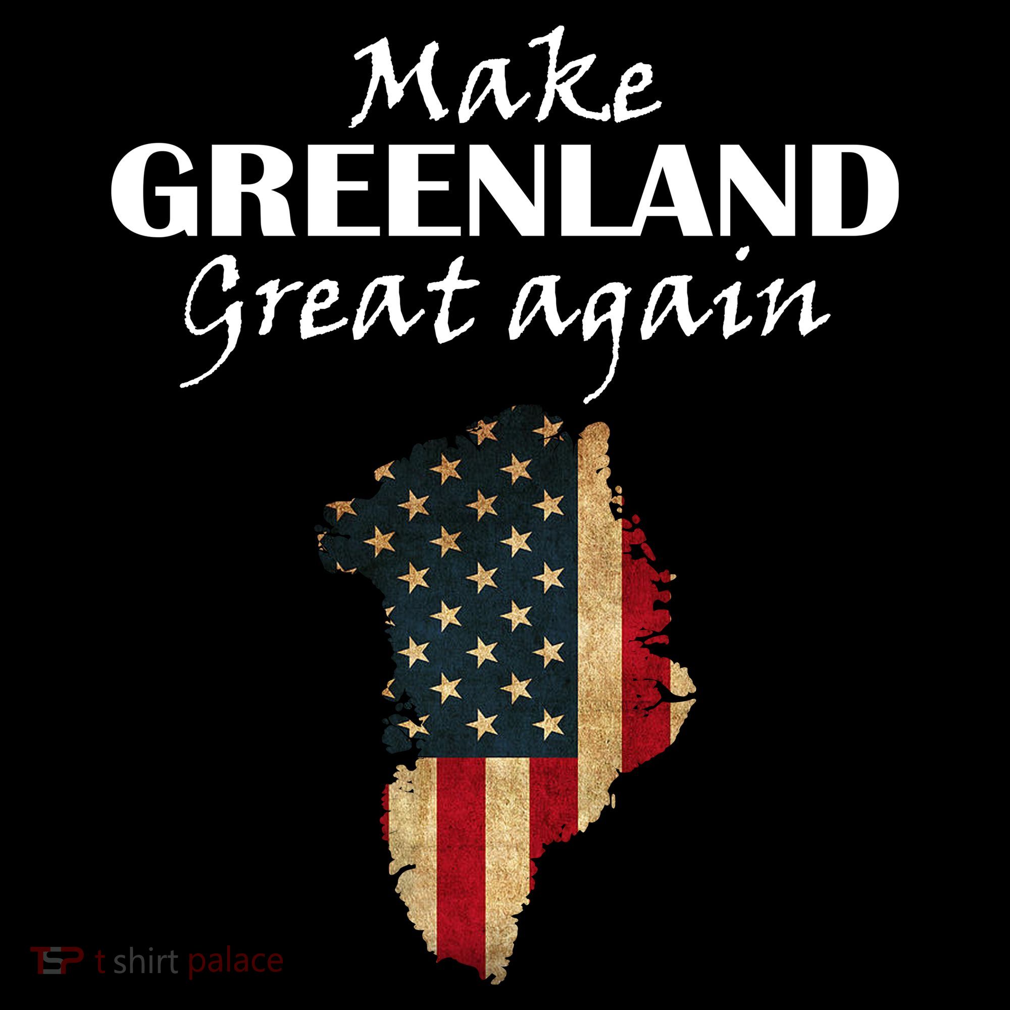 Funny Make Greenland Great Again Mousepad